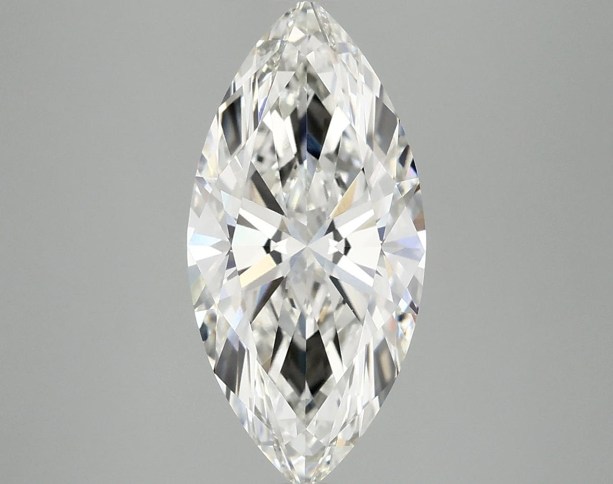3.02 Carat Marquise Shaped Excellent Cut VVS1 IGI Certified Lab Grown Diamond