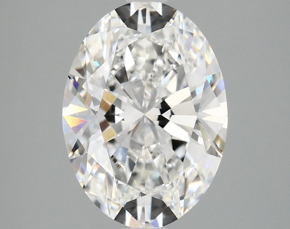 3.09 Carat Oval Shaped Ideal Cut VVS2 IGI Certified Lab Grown Diamond