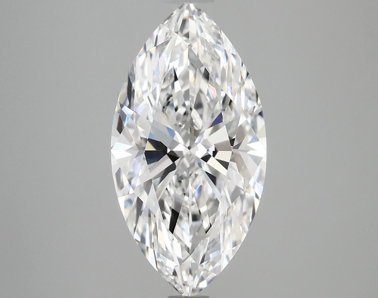 3.07 Carat Marquise Shaped Ideal Cut VS1 IGI Certified Lab Grown Diamond