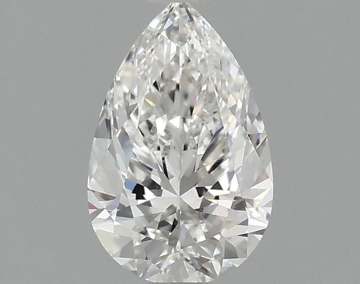 0.98 Carat Pear Shaped Ideal Cut VVS2 IGI Certified Lab Grown Diamond