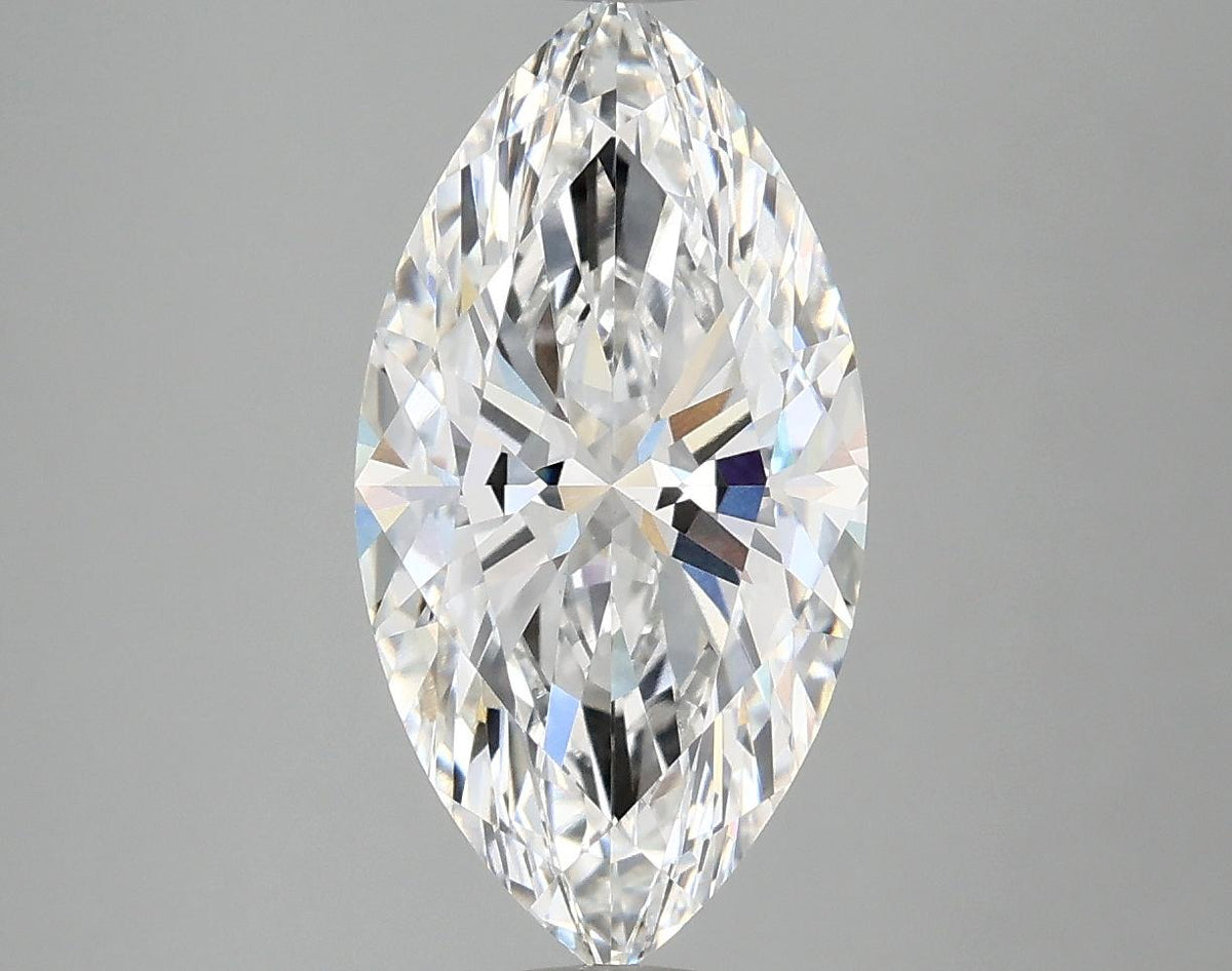 3.1 Carat Marquise Shaped Ideal Cut VVS2 IGI Certified Lab Grown Diamond