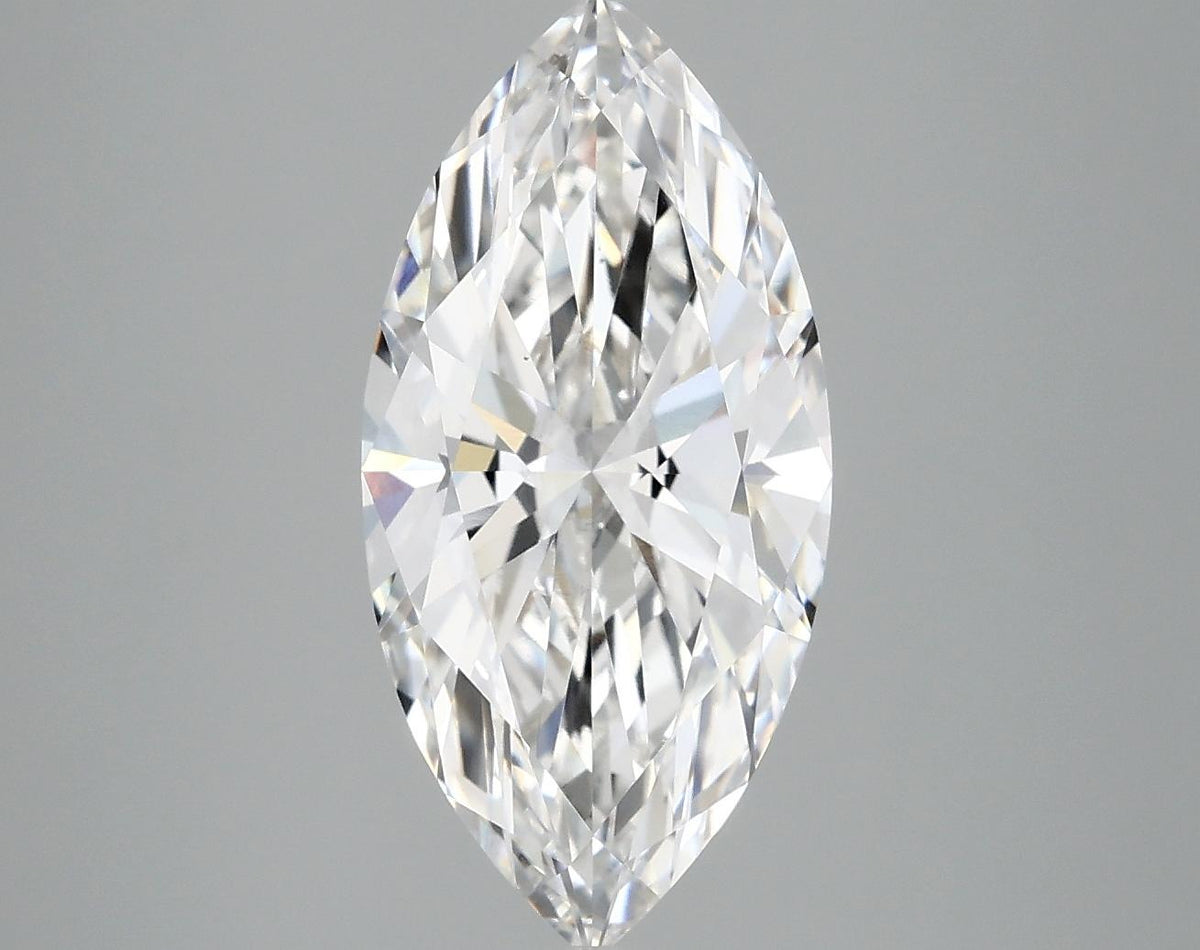 3.06 Carat Marquise Shaped Excellent Cut VS1 IGI Certified Lab Grown Diamond