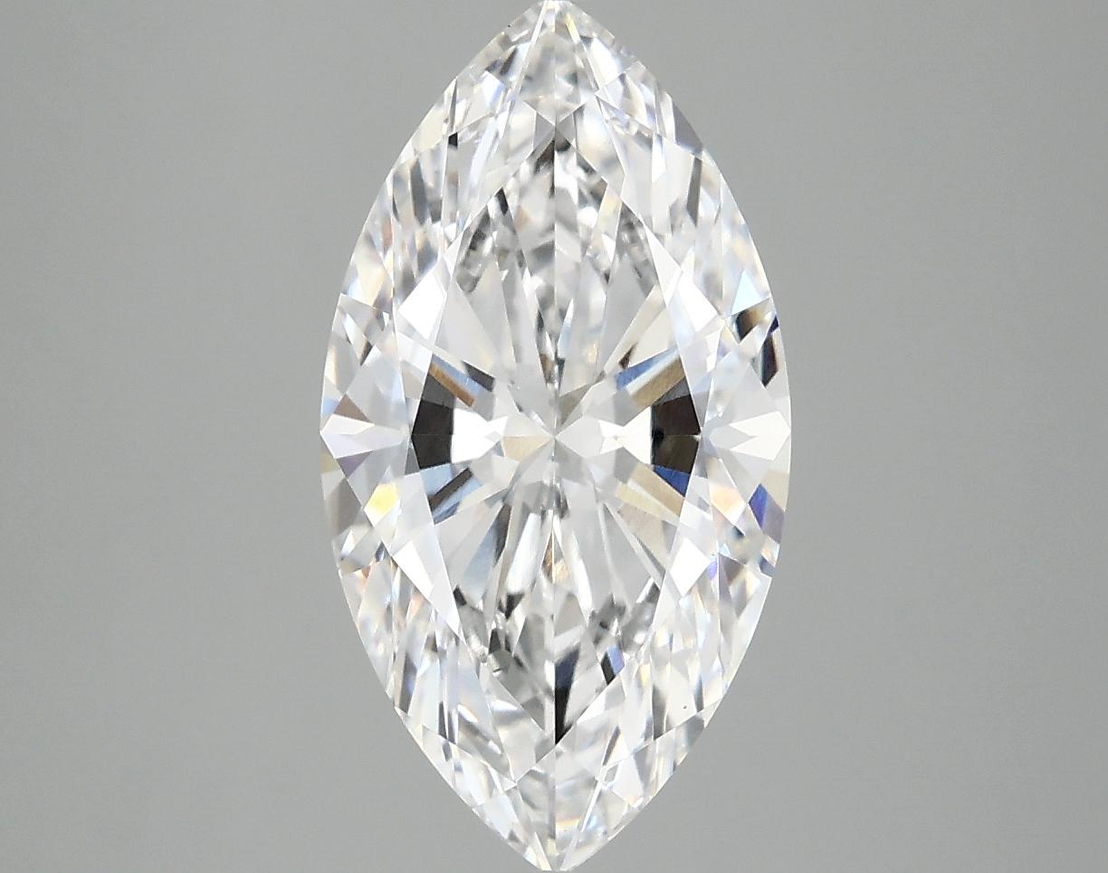 3.09 Carat Marquise Shaped Excellent Cut VS1 IGI Certified Lab Grown Diamond
