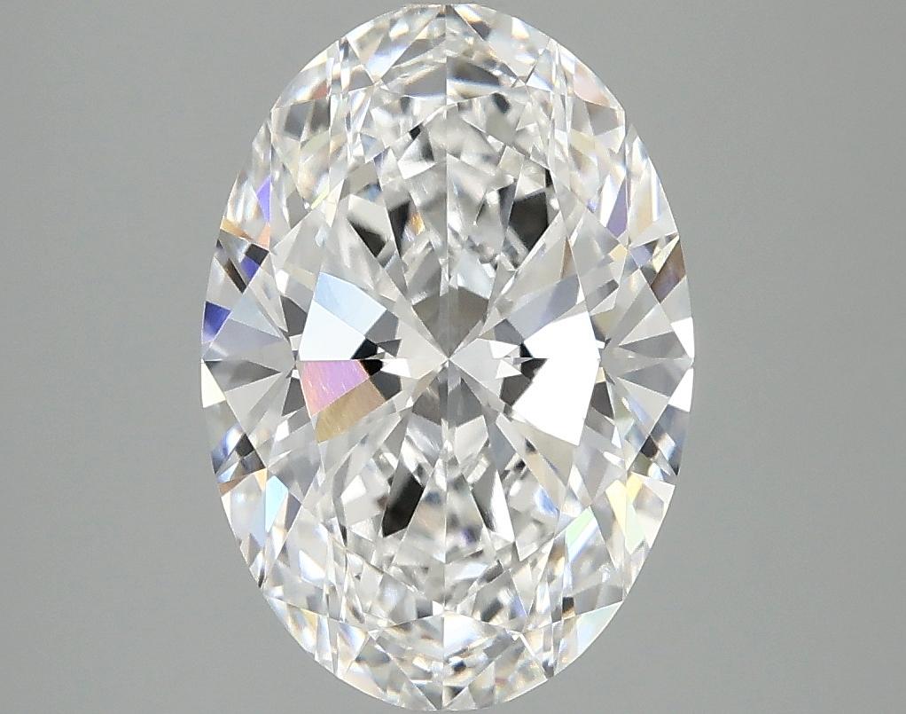 3.08 Carat Oval Shaped Ideal Cut VVS2 IGI Certified Lab Grown Diamond