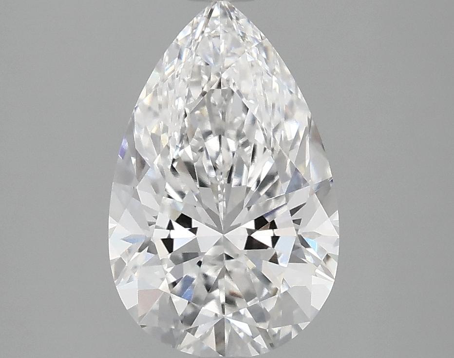 2.1 Carat Pear Shaped Ideal Cut VVS2 IGI Certified Lab Grown Diamond