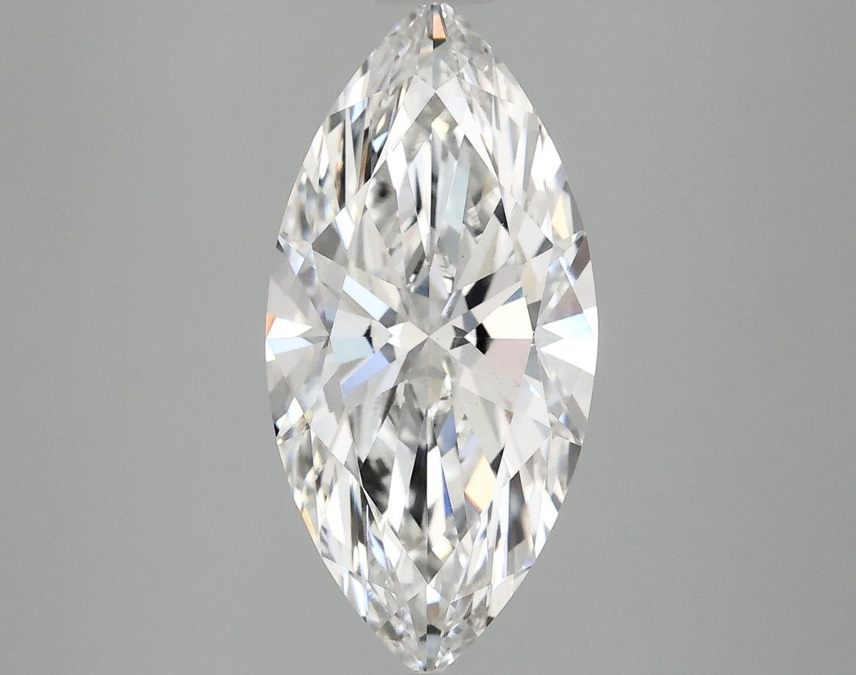 2.98 Carat Marquise Shaped Excellent Cut VS1 IGI Certified Lab Grown Diamond