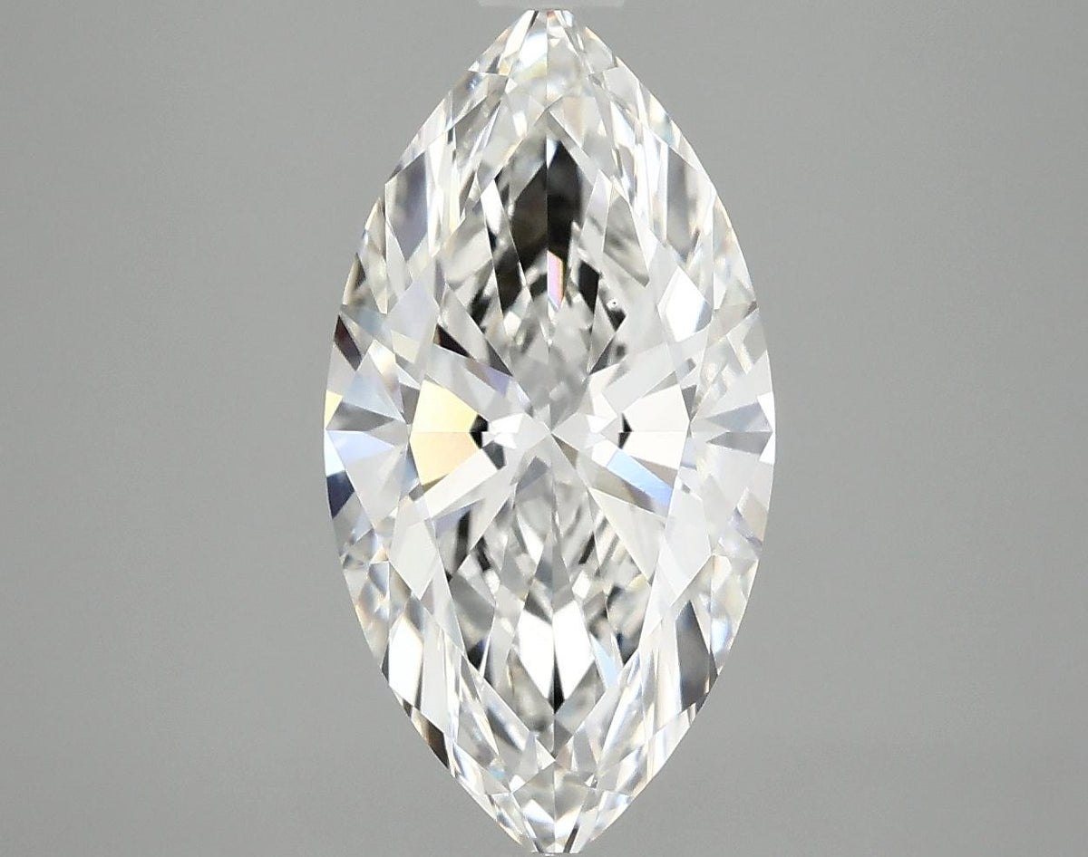 2.99 Carat Marquise Shaped Ideal Cut VVS2 IGI Certified Lab Grown Diamond