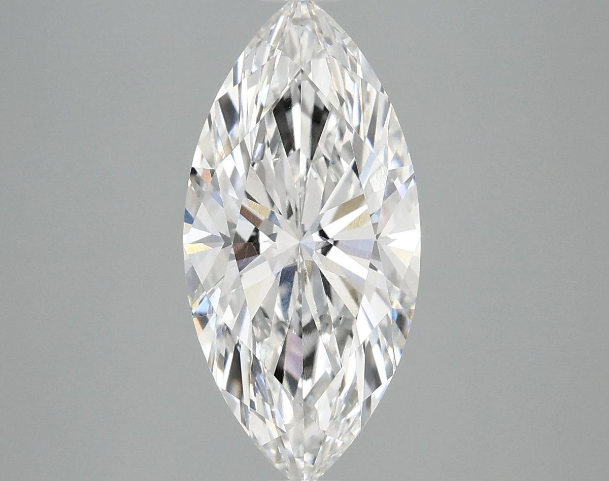 3.08 Carat Marquise Shaped Excellent Cut VS1 IGI Certified Lab Grown Diamond