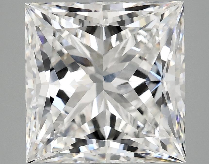 5.08 Carat Princess Shaped Ideal Cut VVS2 IGI Certified Lab Grown Diamond