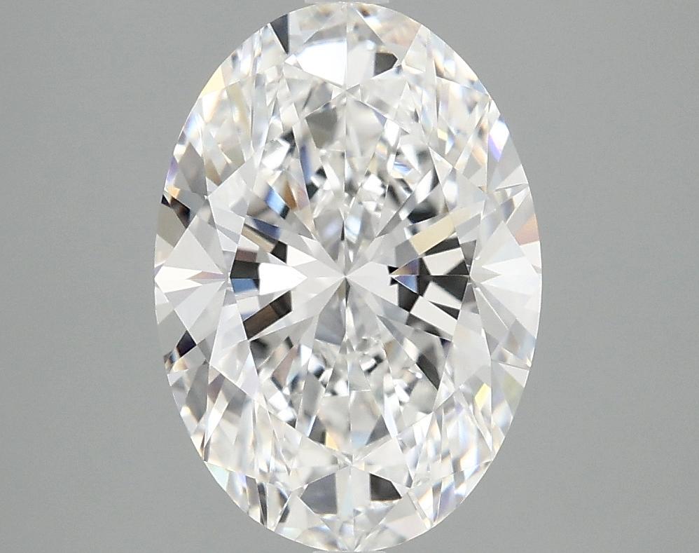 3.08 Carat Oval Shaped Ideal Cut VVS2 IGI Certified Lab Grown Diamond