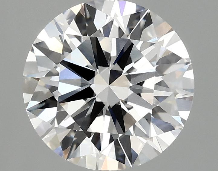 2.05 Carat Round Shaped Ideal Cut VVS2 IGI Certified Lab Grown Diamond