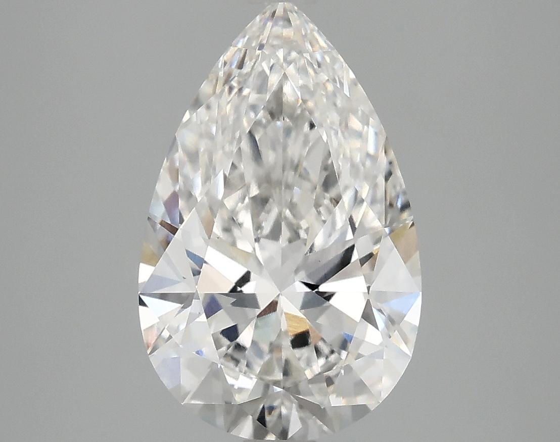 3.07 Carat Pear Shaped Ideal Cut VS1 IGI Certified Lab Grown Diamond