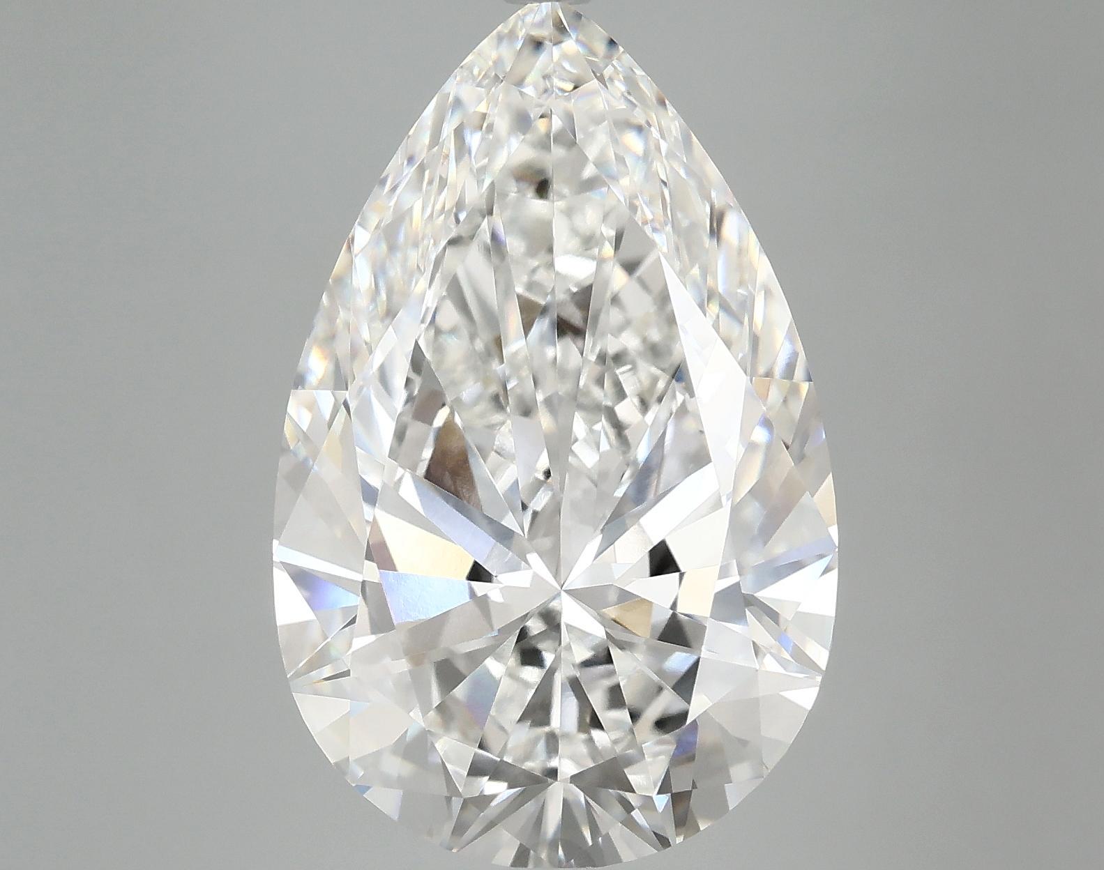 10.04 Carat Pear Shaped Ideal Cut VVS2 IGI Certified Lab Grown Diamond