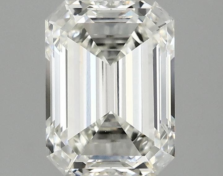 2.06 Carat Emerald Shaped Excellent Cut VVS2 IGI Certified Lab Grown Diamond