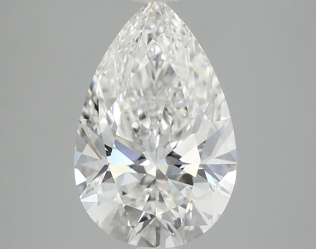 3.1 Carat Pear Shaped Ideal Cut VS1 IGI Certified Lab Grown Diamond