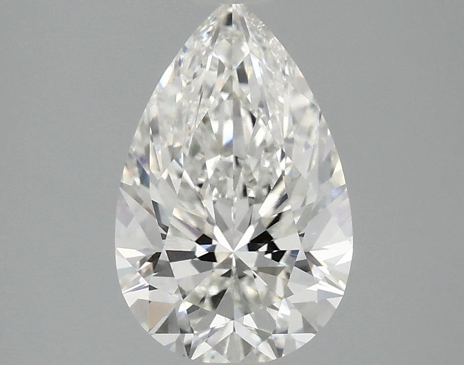 2.03 Carat Pear Shaped Ideal Cut VVS2 IGI Certified Lab Grown Diamond