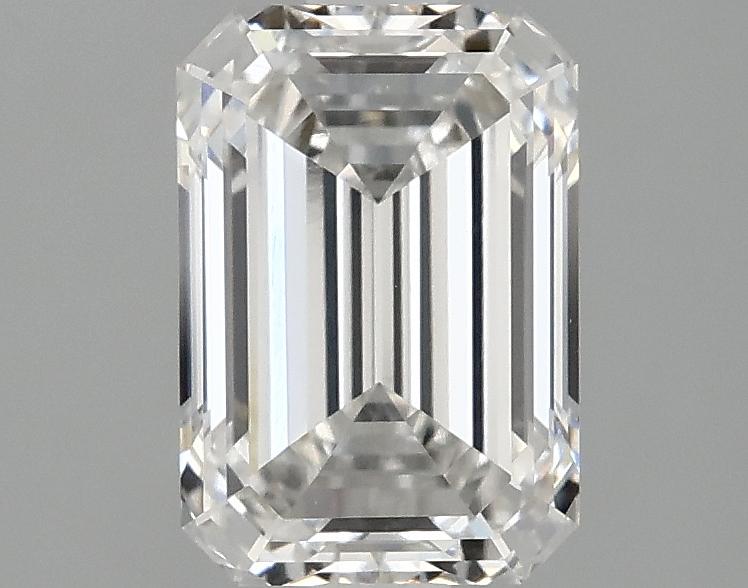 2.07 Carat Emerald Shaped Ideal Cut VVS2 IGI Certified Lab Grown Diamond