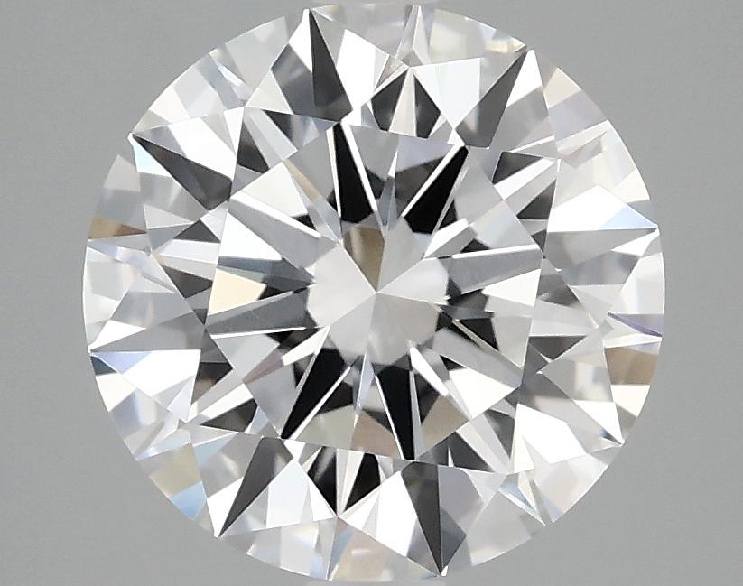 3.07 Carat Round Shaped Ideal Cut VVS2 IGI Certified Lab Grown Diamond