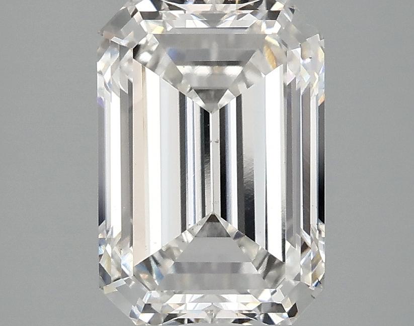 2.99 Carat Emerald Shaped Ideal Cut VS2 IGI Certified Lab Grown Diamond