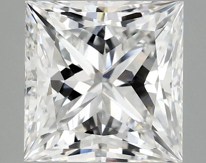 2.98 Carat Princess Shaped Ideal Cut VS1 IGI Certified Lab Grown Diamond