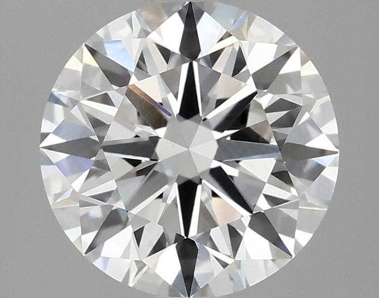 2.58 Carat Round Shaped Ideal Cut VVS2 IGI Certified Lab Grown Diamond