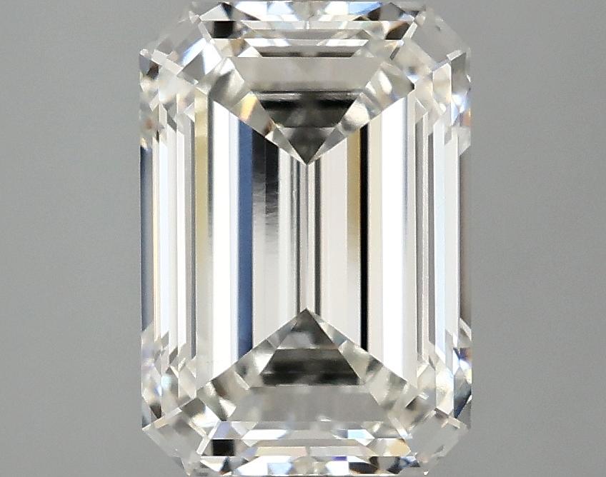 3.02 Carat Emerald Shaped Ideal Cut VVS2 IGI Certified Lab Grown Diamond