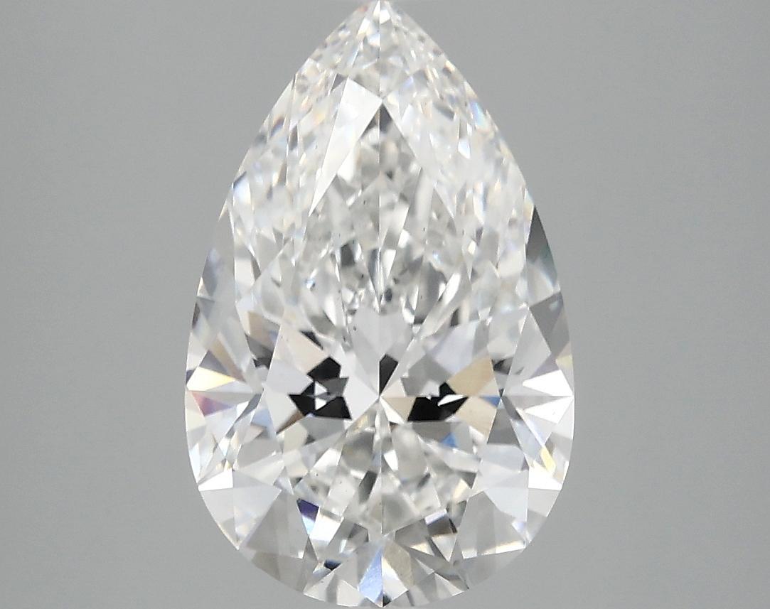 3.07 Carat Pear Shaped Ideal Cut VS2 IGI Certified Lab Grown Diamond