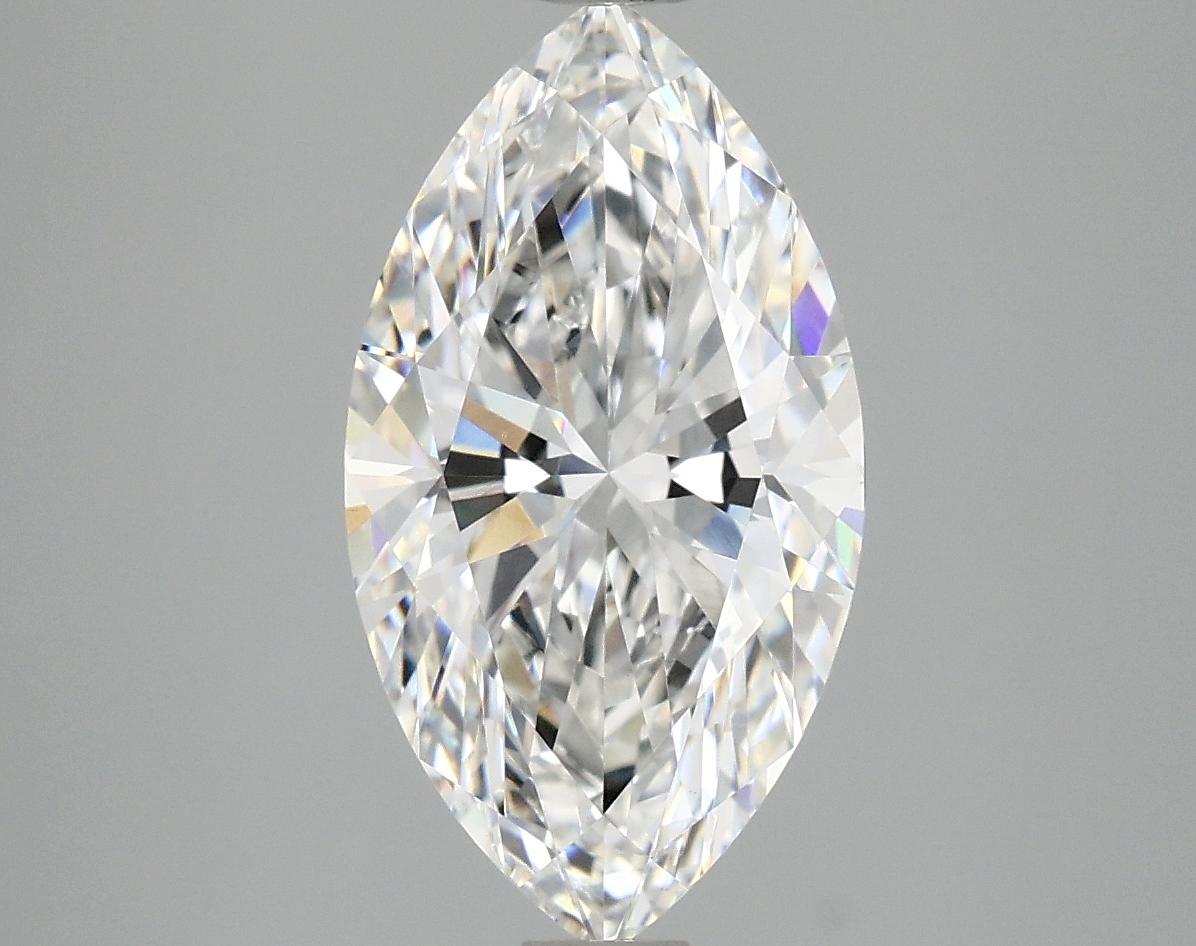 3.1 Carat Marquise Shaped Excellent Cut VVS2 IGI Certified Lab Grown Diamond