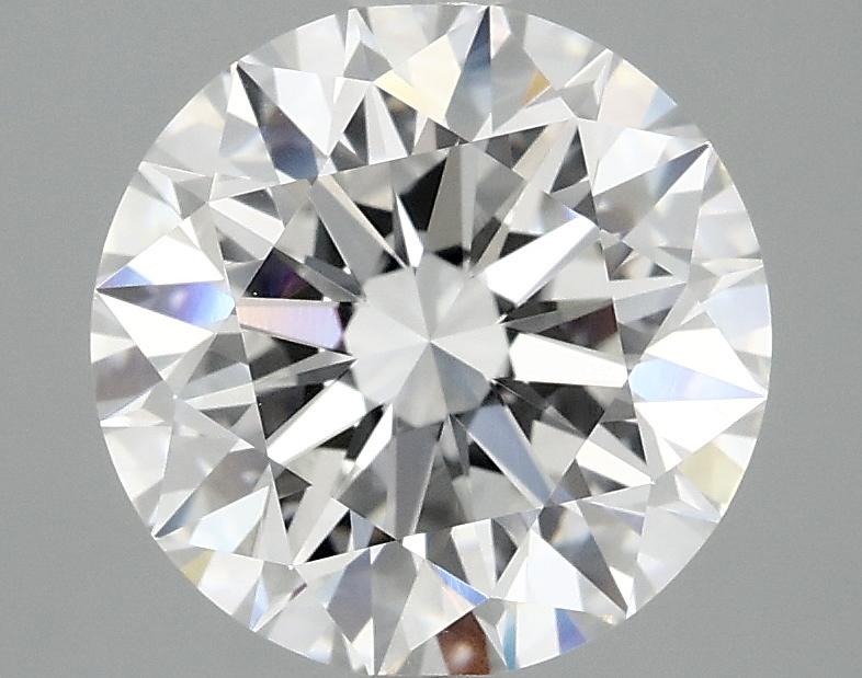 3.08 Carat Round Shaped Ideal Cut VVS2 IGI Certified Lab Grown Diamond