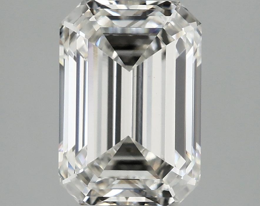 2.51 Carat Emerald Shaped Ideal Cut VS2 IGI Certified Lab Grown Diamond