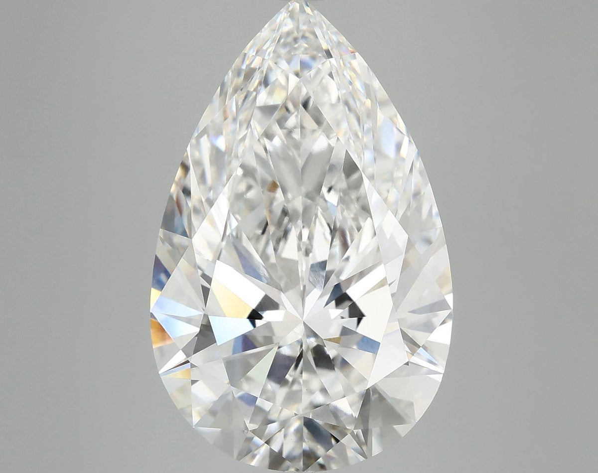 9.62 Carat Pear Shaped Ideal Cut VVS2 IGI Certified Lab Grown Diamond