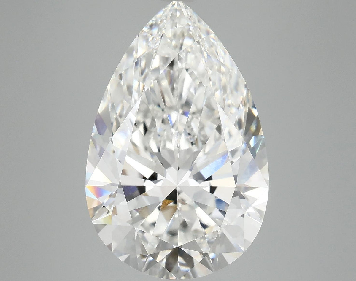 8.06 Carat Pear Shaped Excellent Cut VVS2 IGI Certified Lab Grown Diamond