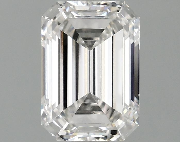 1.55 Carat Emerald Shaped Ideal Cut VVS2 IGI Certified Lab Grown Diamond