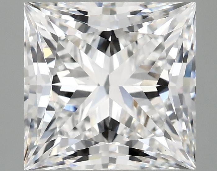 3.06 Carat Princess Shaped Ideal Cut VS1 IGI Certified Lab Grown Diamond