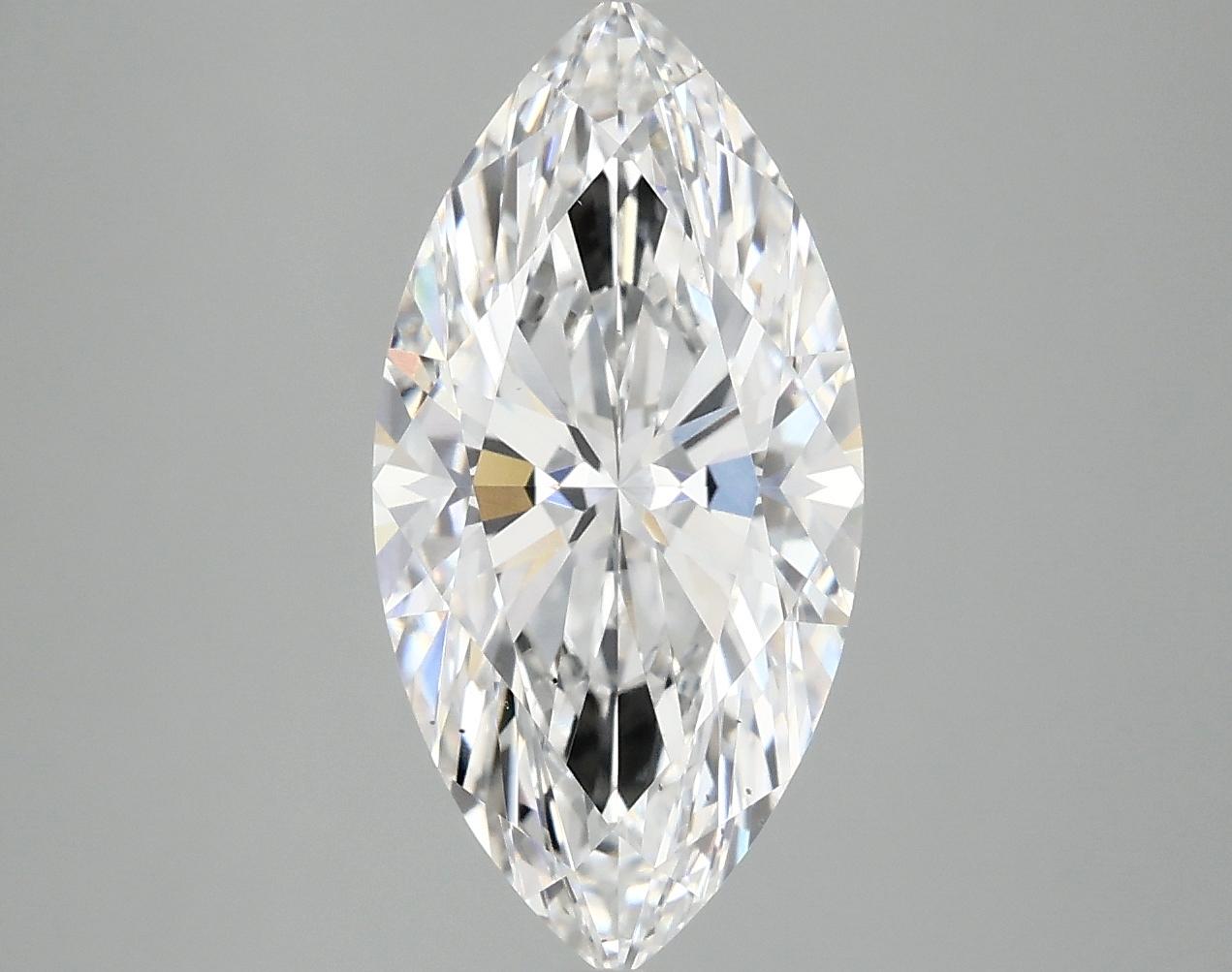 3.09 Carat Marquise Shaped Ideal Cut VS2 IGI Certified Lab Grown Diamond
