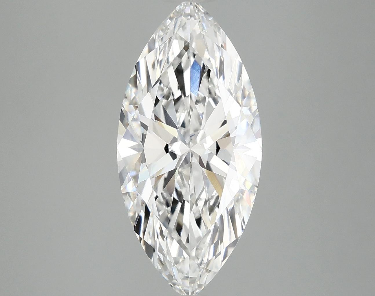 3.05 Carat Marquise Shaped Excellent Cut VS1 IGI Certified Lab Grown Diamond