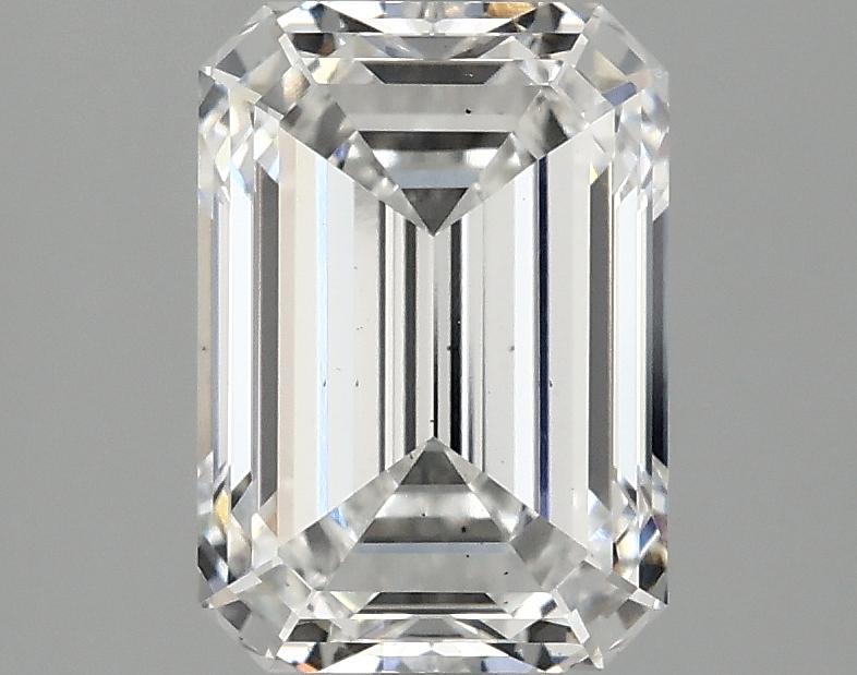 2.53 Carat Emerald Shaped Ideal Cut VS2 IGI Certified Lab Grown Diamond