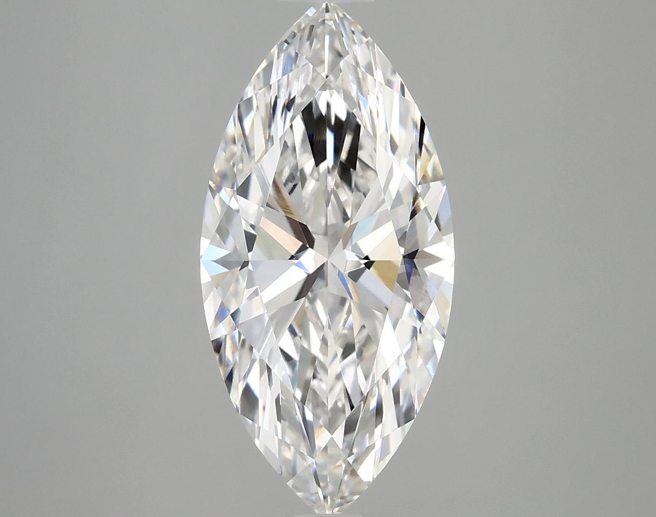 3.01 Carat Marquise Shaped Excellent Cut VS1 IGI Certified Lab Grown Diamond