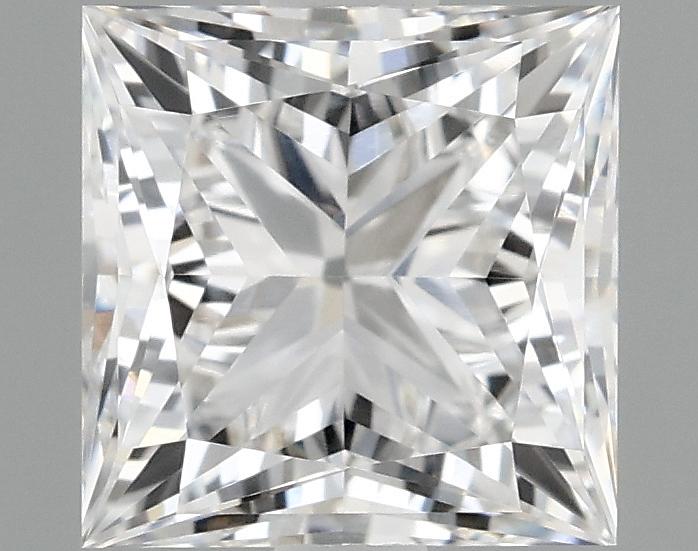 1.06 Carat Princess Shaped Ideal Cut VVS1 IGI Certified Lab Grown Diamond