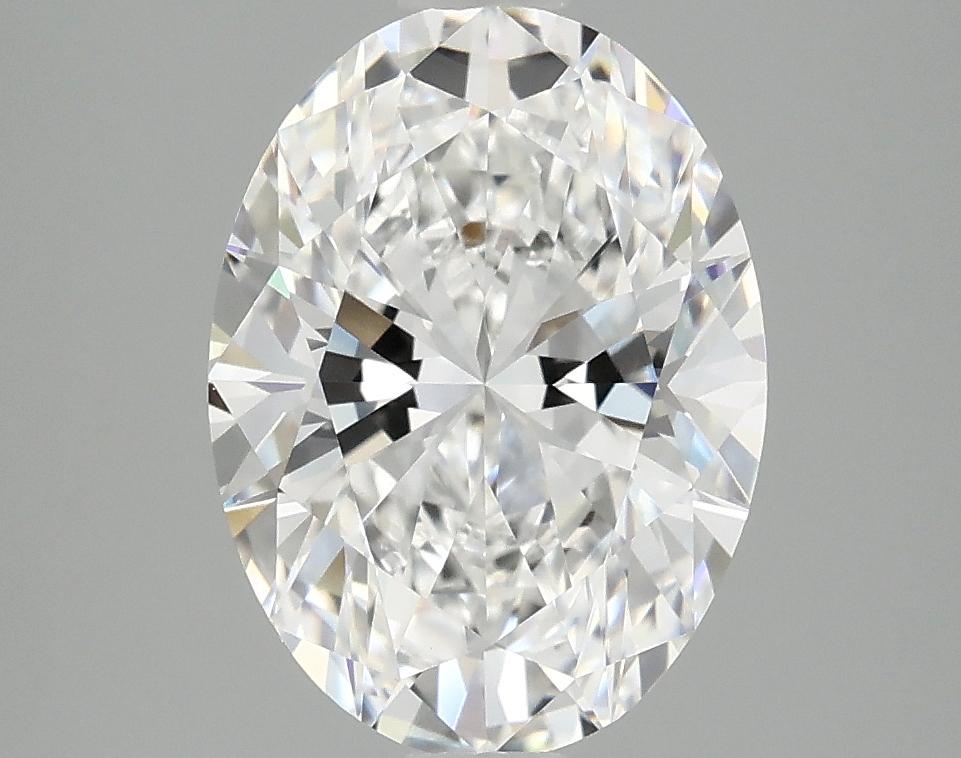 3.07 Carat Oval Shaped Excellent Cut VVS2 IGI Certified Lab Grown Diamond