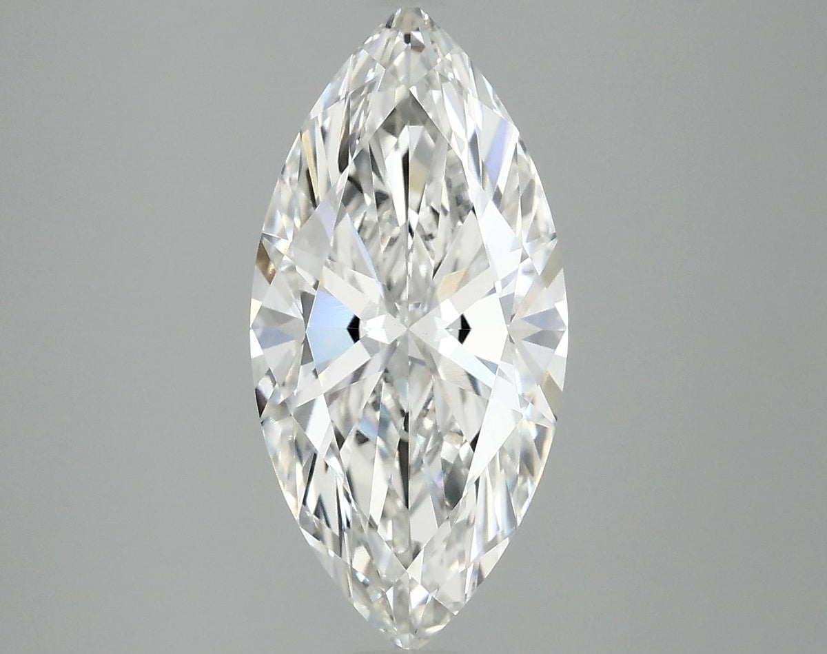 2.98 Carat Marquise Shaped Excellent Cut VVS2 IGI Certified Lab Grown Diamond