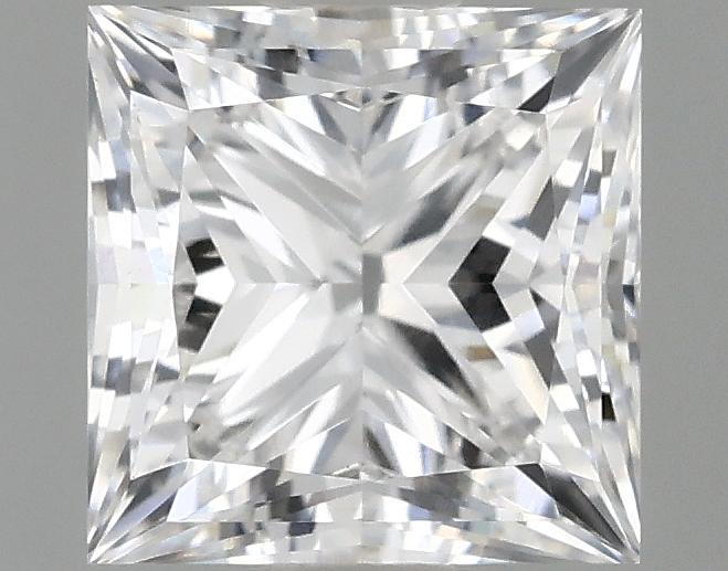 1.08 Carat Princess Shaped Ideal Cut VVS2 IGI Certified Lab Grown Diamond