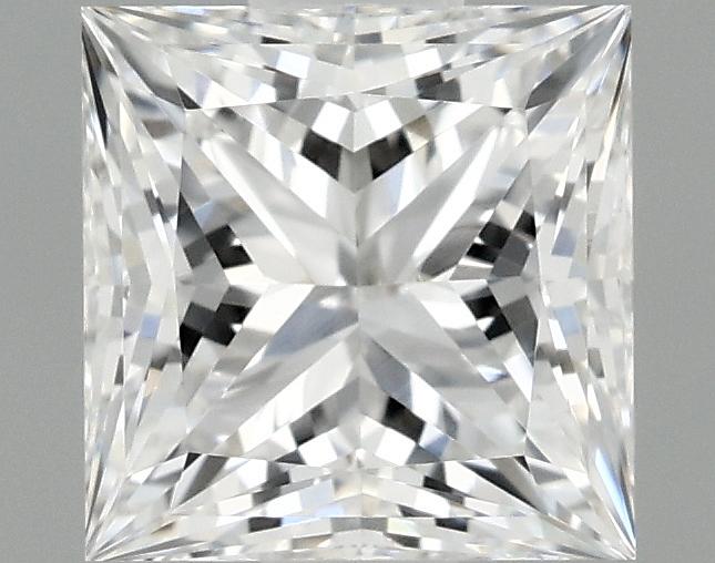 1.09 Carat Princess Shaped Ideal Cut VVS1 IGI Certified Lab Grown Diamond