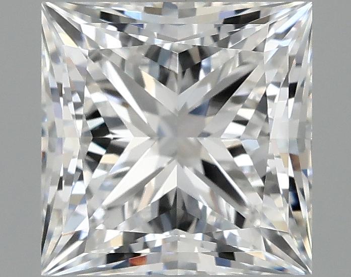 2.07 Carat Princess Shaped Ideal Cut VVS2 IGI Certified Lab Grown Diamond