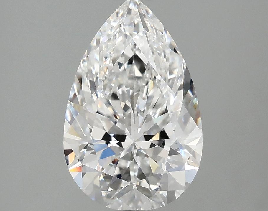 2.08 Carat Pear Shaped Ideal Cut VVS2 IGI Certified Lab Grown Diamond
