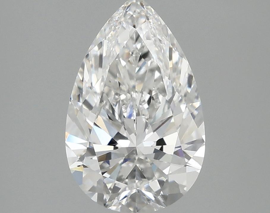 1.97 Carat Pear Shaped Ideal Cut VVS2 IGI Certified Lab Grown Diamond