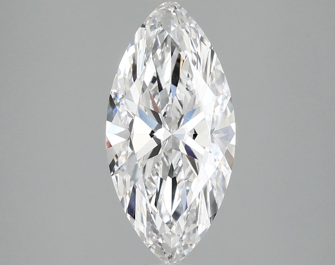 1.92 Carat Marquise Shaped Excellent Cut VVS2 IGI Certified Lab Grown Diamond