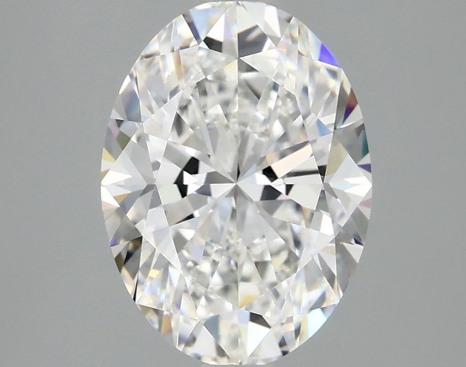 3.07 Carat Oval Shaped Excellent Cut VVS2 IGI Certified Lab Grown Diamond