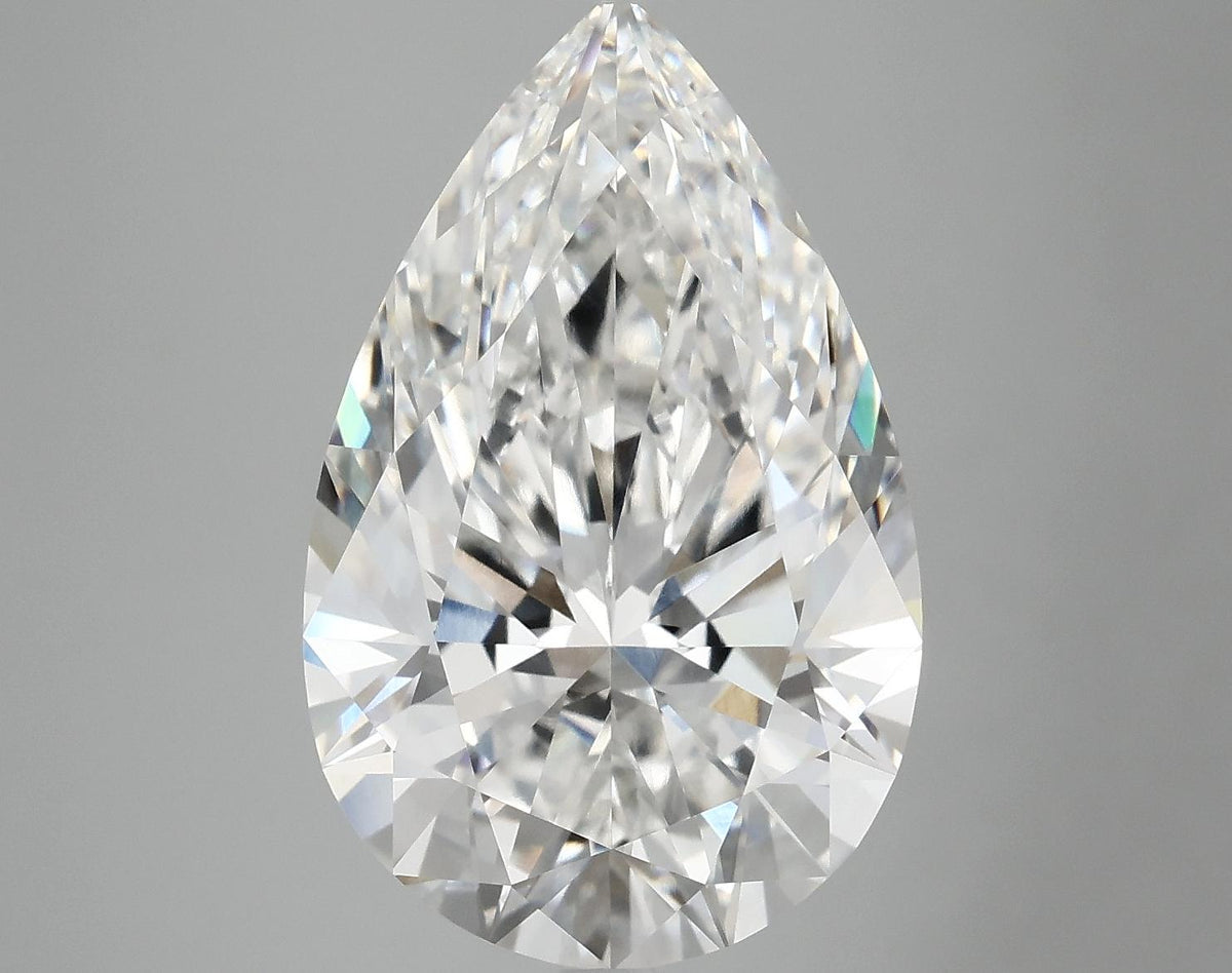 7.19 Carat Pear Shaped Ideal Cut VVS2 IGI Certified Lab Grown Diamond