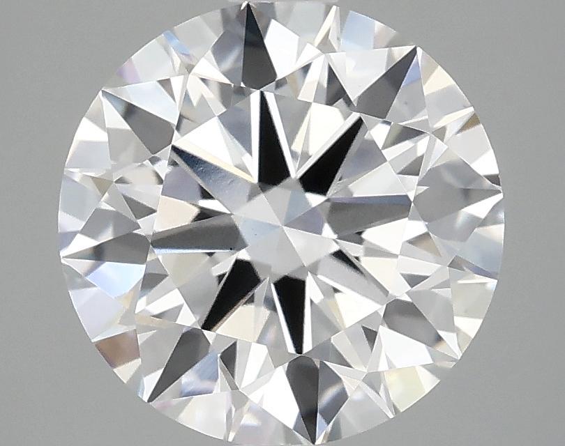 3.08 Carat Round Shaped Excellent Cut VS1 IGI Certified Lab Grown Diamond